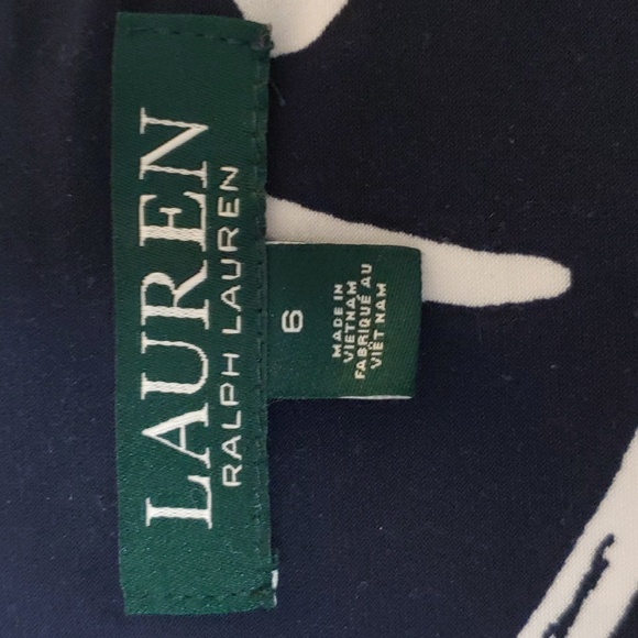 Lauren Ralph Lauren Faux Wrap Dress Size:6✨️ Moving end of January 2025! ✨️ - Picture 5 of 9
